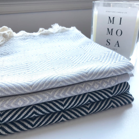 The XL Geometric Hand Towels | The Best Towels You've Ever Had